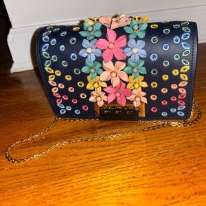 ZAC POSEN EARTHA MINI FLORAL HANDBAG